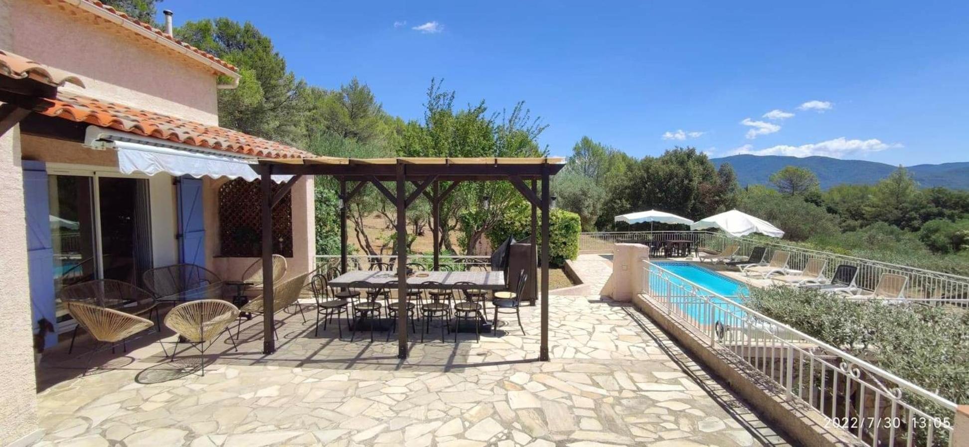Au Petit Bonheur Villa Carnoules  Eksteriør bilde